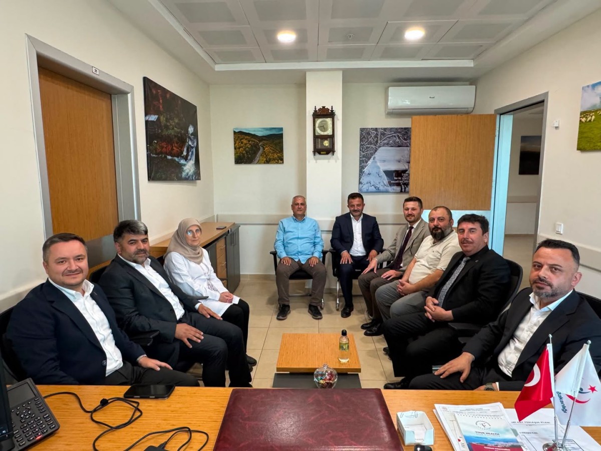 AK Parti Ordu İl Başkanı Samet Özdemir'den Akkuş Devlet Hastanesi'ne Ziyaret