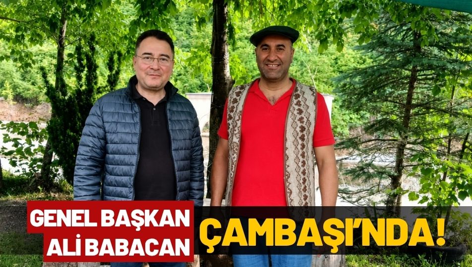 DEVA Partisi Genel Başkanı Ali Babacan Ordu'da Çambaşı Yaylası'nı Ziyaret Etti